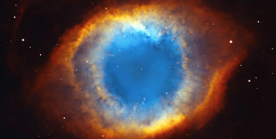 Helix nebula, eye of faith