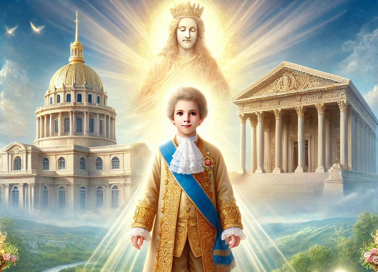 Hold up your head properly - King Louis XVII